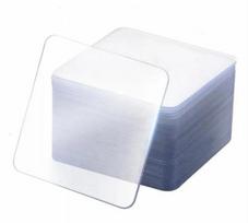10pcs 6*6cm Square Traceless Acrylic Double-sided Adhesive Tape, High Viscosity, No-drill Wall Fixing Adhesive One Size