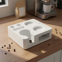 Espresso Pressing Station MultiFunctional Coffee Tamper Stand Universal 51/58mm Portafilter and balta