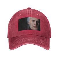Devil May Cry 5 - Vergil Poster Baseball Caps Fashion Washed Denim Hats Outdoor Adjustable Casquette Hip Hop Baseball Cowboy Hat One Size