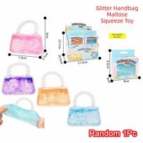 Glitter Filling Purse Fidget Toy Transparent Jelly Prize Box Toys Sensory Fidget Toy  Kids Toys Style 1