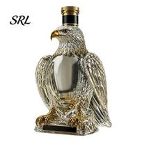 Decanter for Whiskey Aficionados Eagle Glass Decanter, 350ml 250th Anniversary Shaped Bottle Collectible Wine Bourbon, Unique Bar Decor & Gift C