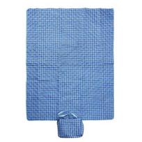 Picnic Mat Foldable Lightweight Picnic Rug with Storage Bag and Shoulder Strap mėlyna