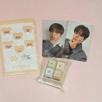 STRAY KIDS Skids Japan Koozie Skige Parfait Seungmin Set Poka Keycap Keyring Sticker Photocard