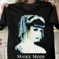 Mana Malice Mizer Band Short Sleeve Cotton Black All Size Shirt Unisex T-Shirt S