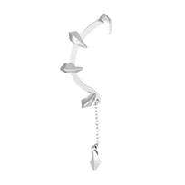 Devils Fangs Earrings Adjustable Ear Cuff Fashion Earrings Crawler Wrap Cuffs Earrings Halloween Party Decor Earring 1