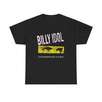 Billy Idol Vintage Merch Tour Graphic T Shirt Unisex Heavy Cotton Tee M