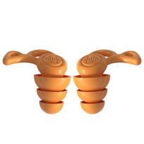 Super Anti-Noise Earplugs for Sleep, Noise Reduction, Snoring Silence, and Swimming Color Box Packaging oranžinė