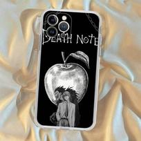 Anime Death Note Phone Case For iPhone 17 16 15 Plus X 14 11 12 13 Mini Pro Max Mobile Case iPhone 16 plus