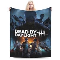 Deads by Daylights Game Blanket Quality Soft Warm  Throw Blanket Winter Airplane Travel Couch Chair Fashion Bedspread 75x90cm