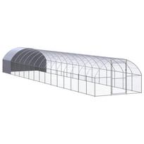 vidaXL Lauko narvas viščiukams, 3x16x2m, galvanizuotas plienas