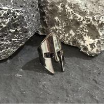 Men's Fine Polished Spartan Mask Ring 6