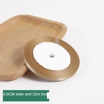 25 YARD šampano aukso pakavimo juostelė lanko mazgas juostelė poliesterio satino juostelė šilko juostelė žakardo juosta Automobilių juosta satino juostelė 0.6CM width