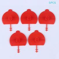 Professional Foam Gun Nozzle With A Fan-Shaped Spray Pattern For Urethane Adhesive Application 5PCS