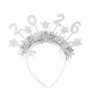 Cute Star Strip Headwear Sequin Glitter Hair Hoop New Year Decorative Headdress  Party Decoration sidabras