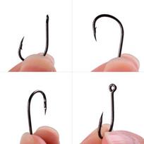 Sea Fishing Barbed Single-loop Hooks Set Wear-resistant Fishing Tackle Accessories for Deep Sea Fishing Trip Use juoda