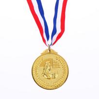 6,5 cm medalis Sportiniai apdovanojimai su kaklo juostele Metaliniai nugalėtojų medaliai Konkursų apdovanojimas Futbolo medalis talentų šou, vakarėliui, lenktynėms auksas