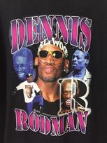Vintage Dennis Rodman Bad Boy Black MEn S-234XL T-shirt A102 S