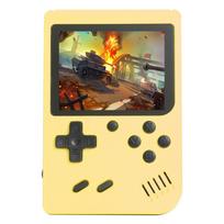 (Yellow) Retro Portable Mini Handheld Video Game Console 8 Bit 3.0 Inch Color LCD Kids Color Game Player Built in 500 Games mėlyna