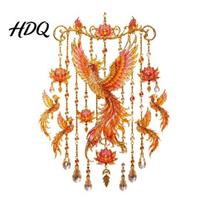Bird Lover Gifts for Women Hummingbird Wind Chime Chimes Outside Stained Glass & Crystal Sun Catcher Metal Garden Art Windchime Colorful C