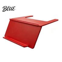 Portable Mahjong Card Holder for Table Collapsible Angled PLA Stand American Players Table Accessories raudona