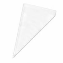 Piping Bags 100 Pcs Large White Disposable Triangular Pastry Icing Bags for Cake Decorating, Cupcakes, Dessert Baking and Pastry Use skaidri
