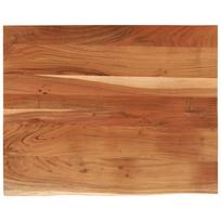vidaXL Rašomojo stalo stalviršis, 110x80x3,8cm, akacijos masyvas