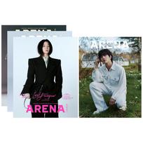 Arena Homme+ Korėja 2024 m. balandis SEVENTEEN Joshua, ZEROBASEONE SUNG HAN BIN Random Cover gray