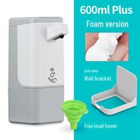 Išmanusis indukcinis putplasčio muilo dozatorius mobiliojo telefono plovimui ir rankų muilui, automatinis buitinis elektrinis prietaisas. 600ML foam version battery version