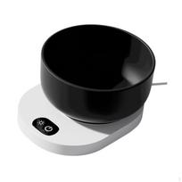 Šildomas vandens dubenėlis šunims katėms, USB gėrimo dozatorius šunims lengvai valomas 380 ml maitinimas