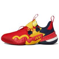 adidas Mens Trae Young 1 McDonalds All-American Men Sneakers Red Red-Solid Bold-Gold GX6815 41⅓