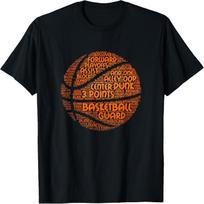 Basketball Ball Players - Hoops Streetball Baller Basketball T-Shirt S juoda