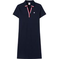 Le coq sportif Moteriška retro teniso polo suknelė M tamsiai mėlyna spalva
