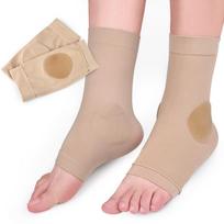 1pair Elastic Ankle Protector Brace Invisible Ankle Gel Sleeves Padded Skate Socks  Ski & Boots 5