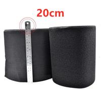20CM Pločio Lipnios Juostelės (Velcro) Siuvimo DIY Magiška Juosta Lipdukai Drabužių Rankinio Siuvimo Aksesuarai 1 meter Hook juoda