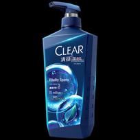 Clear & Fresh Men's Energizing Sport Anti-Dandruff Shampoo