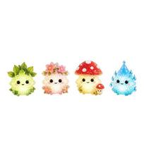 Beaded Figure Making Kit Glowing Fantasy Spirits DIY Bead Kit, 3D Mini Elf Beading Craft Set, Handmade Art Unique Gift Ideas Ornament with Instruction C