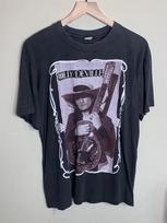 Vintage Willy Deville Cotton Black Shirt Unisex Albums TU036 M gray