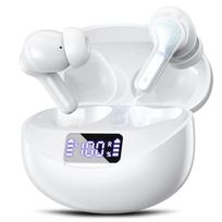 Fhumsh Wireless ENC Noise Cancelling Bluetooth 50 Hours LED Digital IPX7 for Earphones, Headset, 5.3 Headphones, Hi-Fi Stereo, Playback, Display,