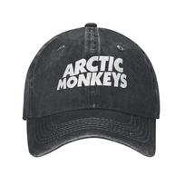 A-Arctic Monkeys Washed Baseball Cap Fashion Sun Trucker Hat Summer Men Loose, Comfortable And Adjustable Adjustable&>8Y
