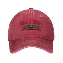 Guns N Roses Band Baseball Cap Merch for Unisex Women Casual Headwear Trucker Hat Adjustable Adjutable