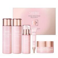 [Coreana] Sheenez Vital Solution Plus 5-Piece Skincare Set – Toner, Emulsion, Essence, Cream & Eye Cream