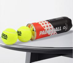 3 kamuoliukai/ skardinė Odear Padel kamuoliukai Natūrali guma Didelis elastingumas Patvarūs Nešiojami Narvo stiliaus Storas vidinis pūslė Sportiniai Adults&Composite&Training oranžinė
