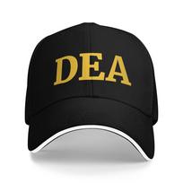 DEA Logotipas JAV Federalinė Interdikcijos Agentūra Beisbolo Kepuraitės Hip Hop Sumuštinio Stiliaus Kepurė Unisex Stiliaus Reguliuojamas Galvos Apdangalas Žvejyba One Size