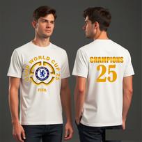 Club World Cup 25 Logo Champions FC Football Winner Fan Gift Tee T-Shirt S
