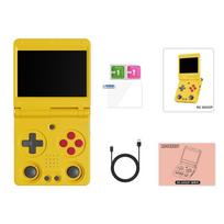 RG34XXSP Flip Handheld Game Console 3.4 Inch IPS Screen,B
