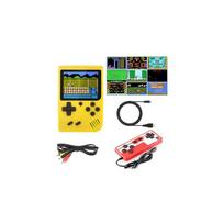 (Yellow) Handheld Game Console 400 Built-in Games Toy Kids Gift Christmas raudona