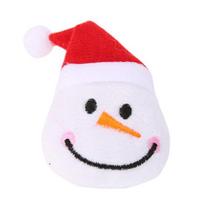 Christmas Catnip Toy Plush Santa Tree Snowman Penguin with Natural Catnip Kicker Size#Snowman