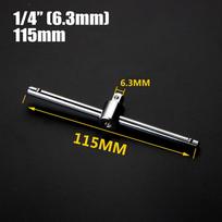1/4 3/8 1/2 Sliding Rod Chrome Vanadium Steel Extension 115mm