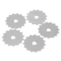 5 vnt. 45 mm nėrimo krašto rotacinis pjaustytuvas, skirtas patchwork, odai, audiniui, popieriui pjauti