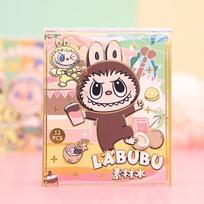 Sticker book Labubu The Monsters monster stickers 100 pcs įvairiaspalvis